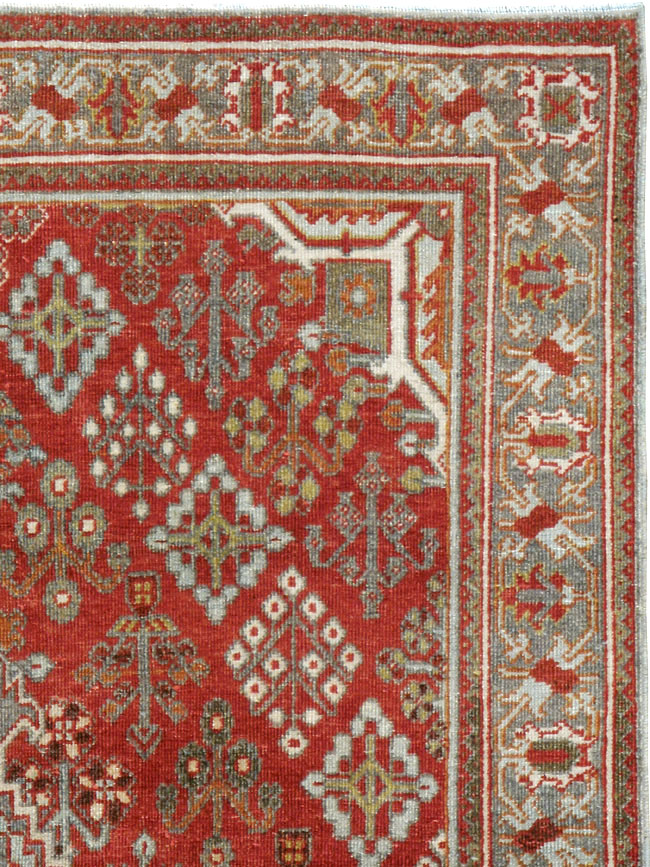 Vintage Persian Joshegan Rug, No.21237 - Gss