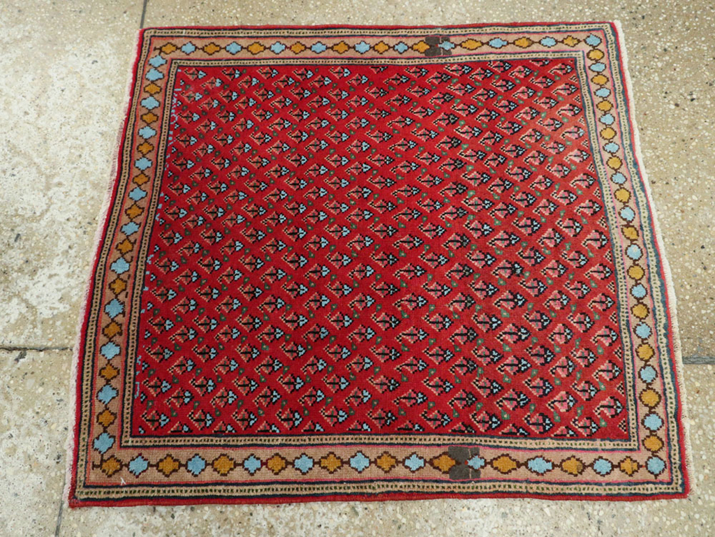 Vintage Persian Kashan Rug, No.21240 - Gss