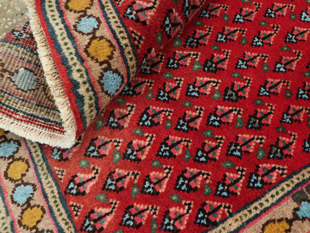 Vintage Persian Kashan Rug, No.21240 - Gss