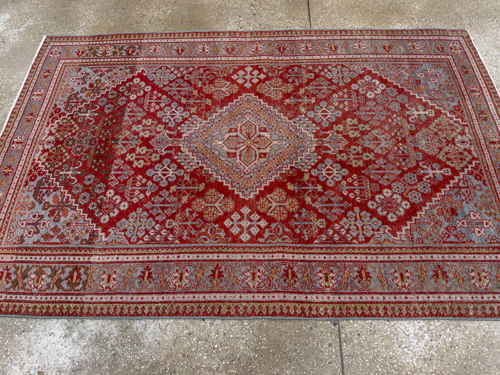 Vintage Persian Joshegan Rug, No.21245 - Gss