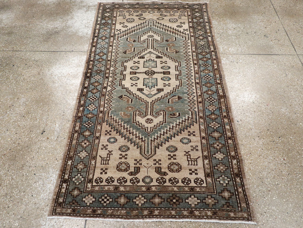 Vintage Persian Malayer Rug, No.21246 - Gss