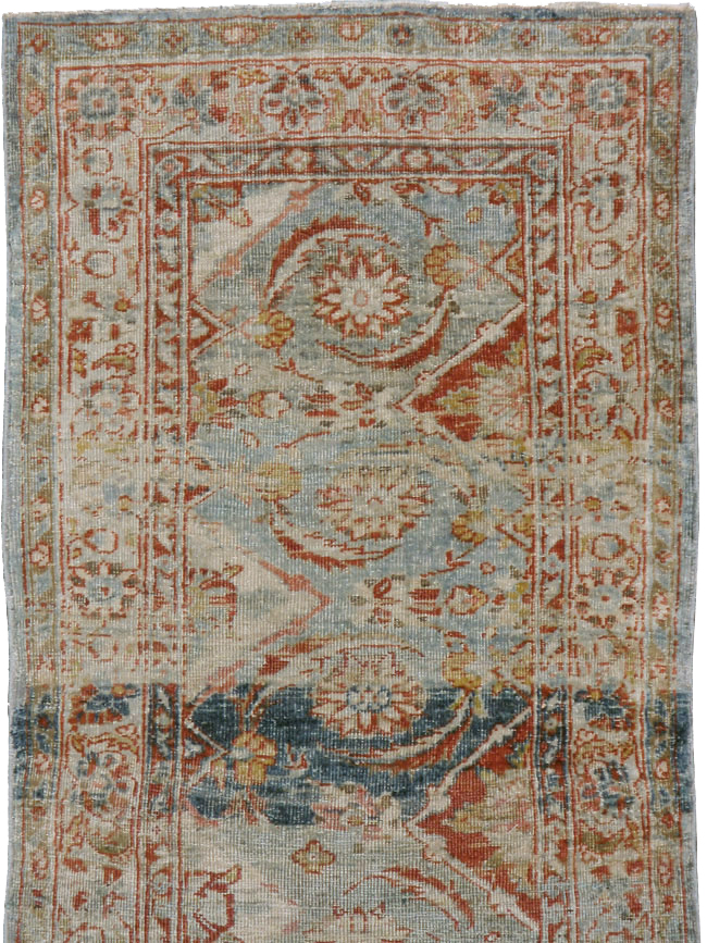 Antique Persian Tabriz Runner, No.21254 - Gss