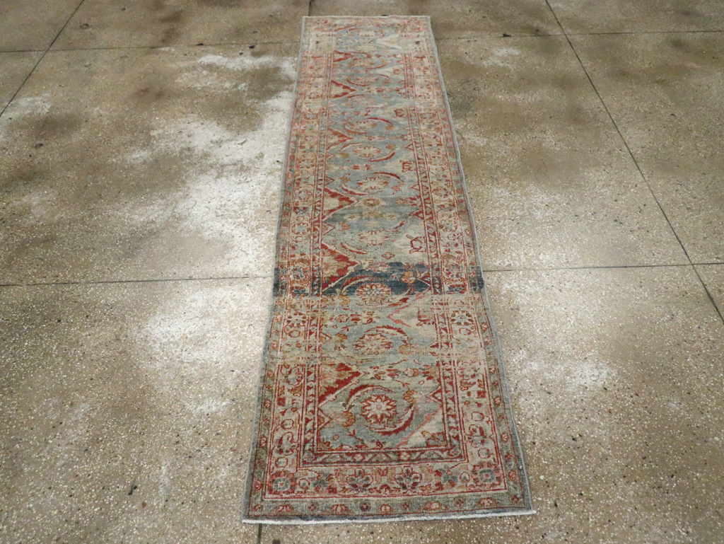 Antique Persian Tabriz Runner, No.21254 - Gss