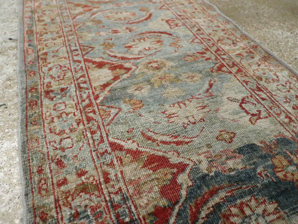 Antique Persian Tabriz Runner, No.21254 - Gss
