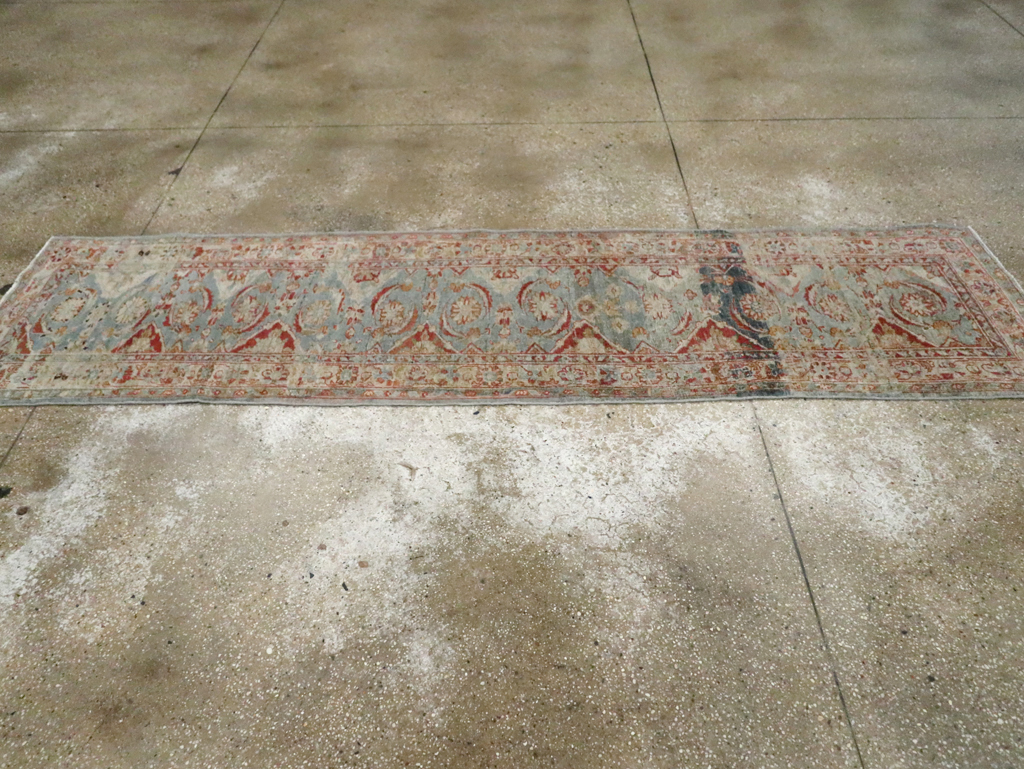 Antique Persian Tabriz Runner, No.21254 - Gss