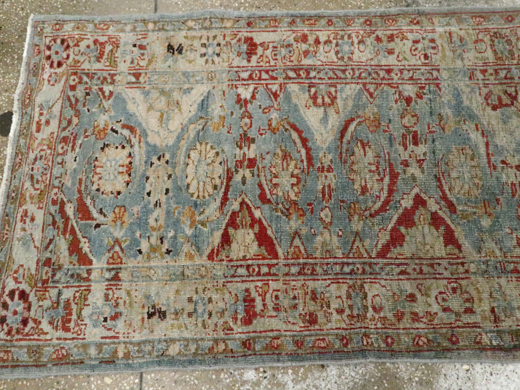 Antique Persian Tabriz Runner, No.21254 - Gss