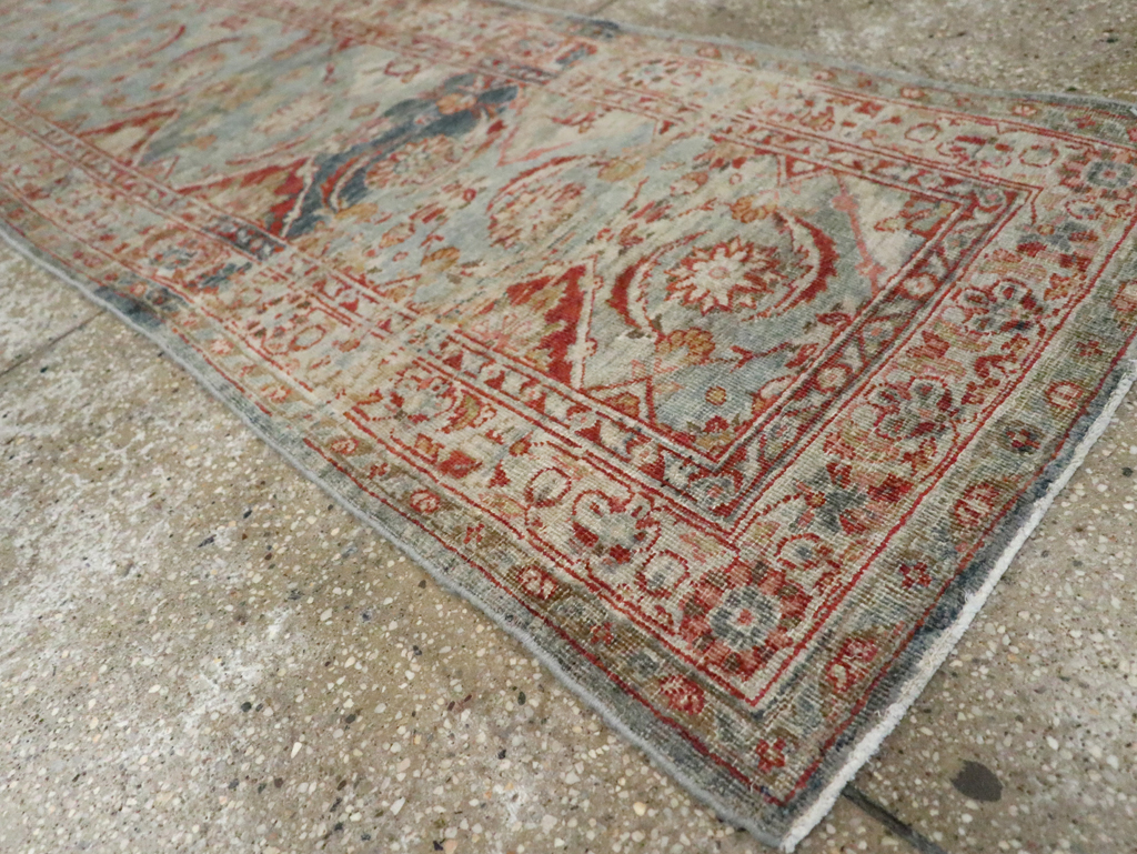 Antique Persian Tabriz Runner, No.21254 - Gss