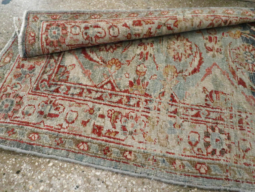 Antique Persian Tabriz Runner, No.21254 - Gss