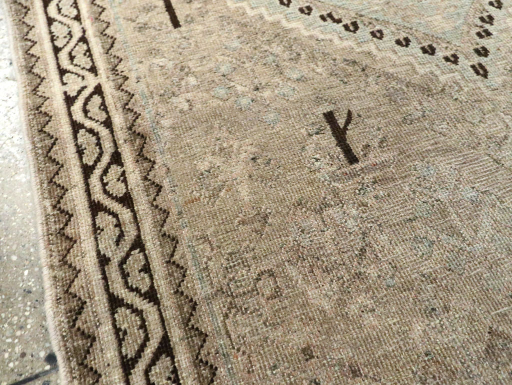 Vintage Persian Joshegan Runner, No.21258 - Gss