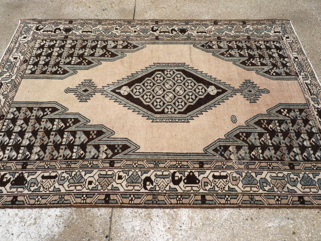 Antique Persian Malayer Rug, No.21261 - Gss