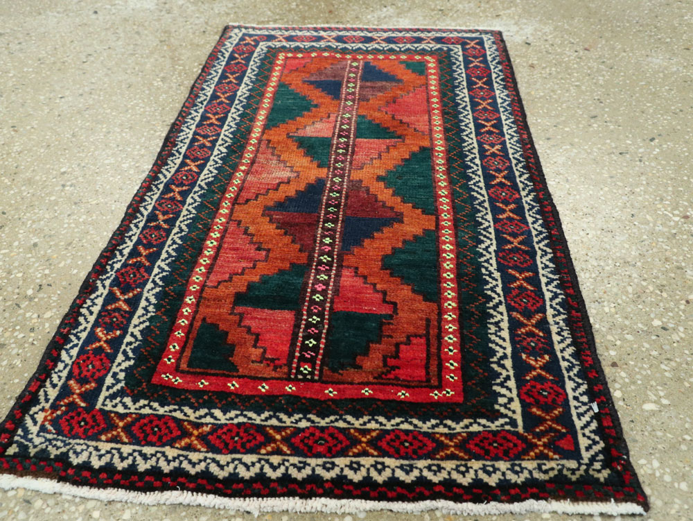Vintage Persian Baluch Rug, No.21262 - Gss