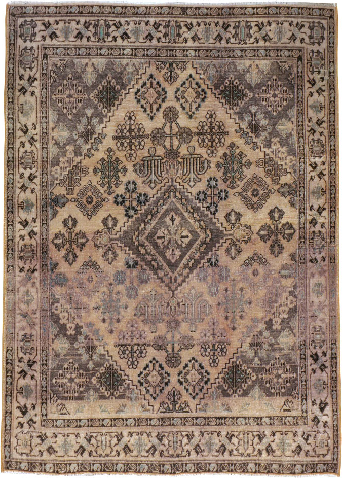 Vintage Persian Joshegan Rug, No.21264 - Gss