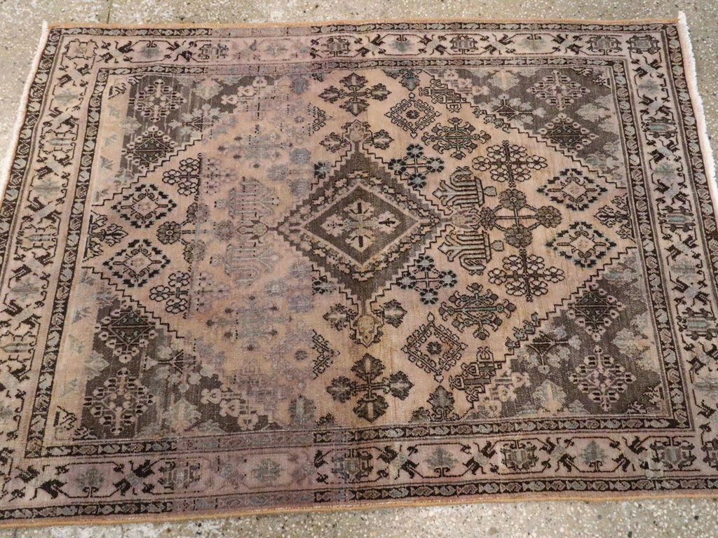 Vintage Persian Joshegan Rug, No.21264 - Gss