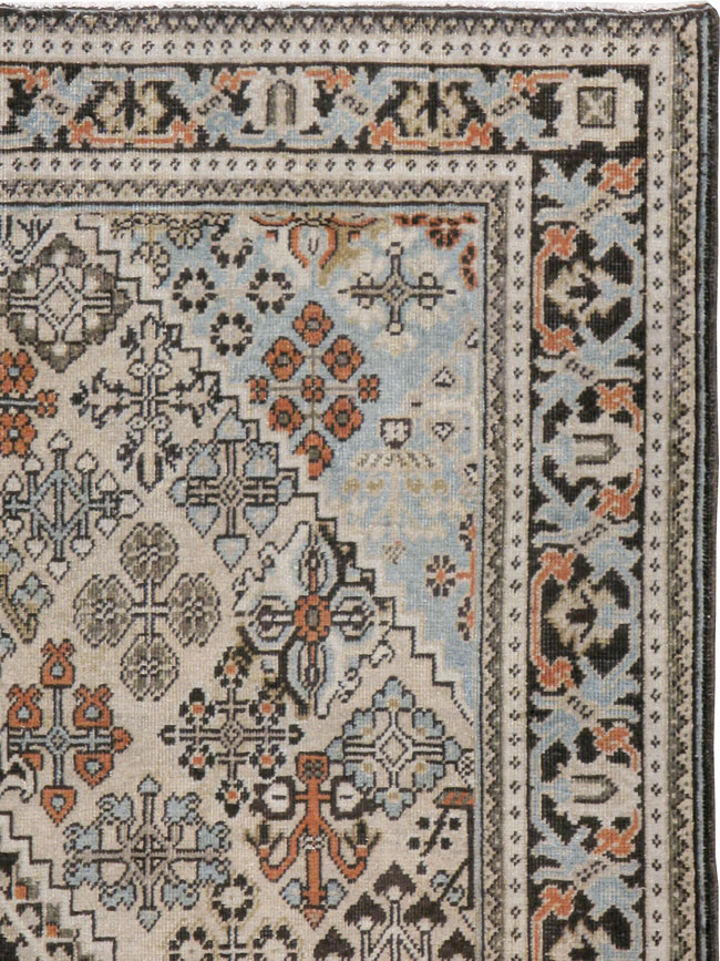 Vintage Persian Joshegan Rug (Pair: 2 of 2), No.21267 - Gss