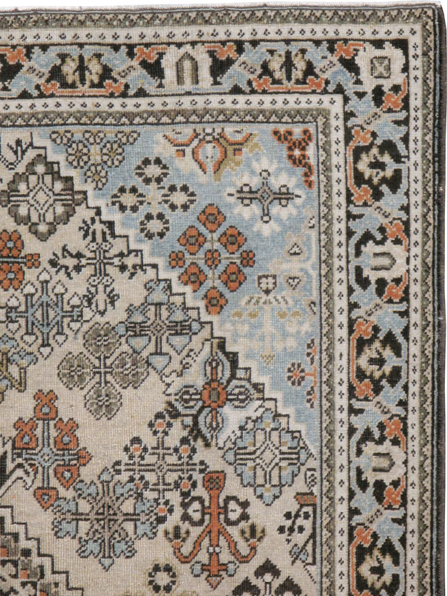 Vintage Persian Joshegan Rug (Pair: 2 of 2), No.21267 - Gss