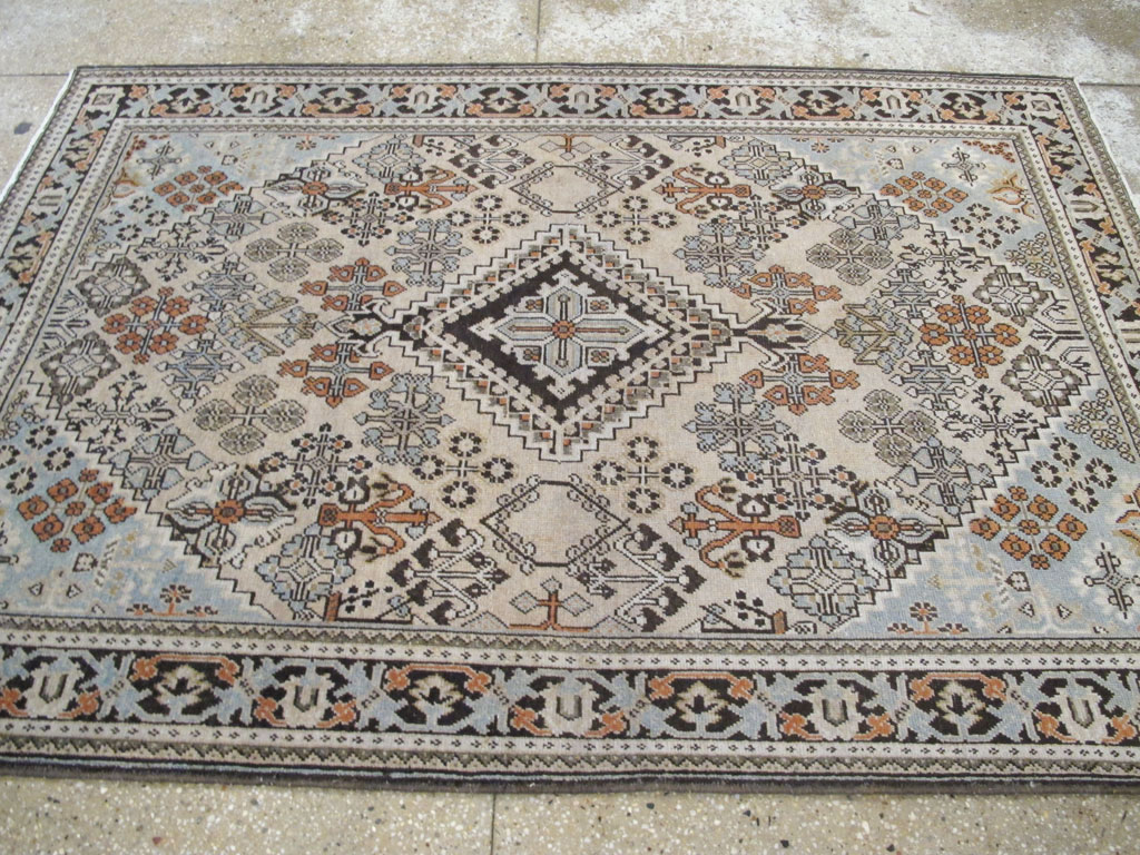 Vintage Persian Joshegan Rug (Pair: 2 of 2), No.21267 - Gss