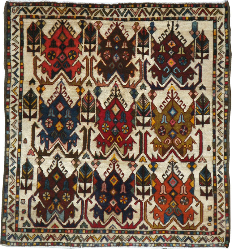 Antique Persian Afshar Rug, No.21274 - Gss
