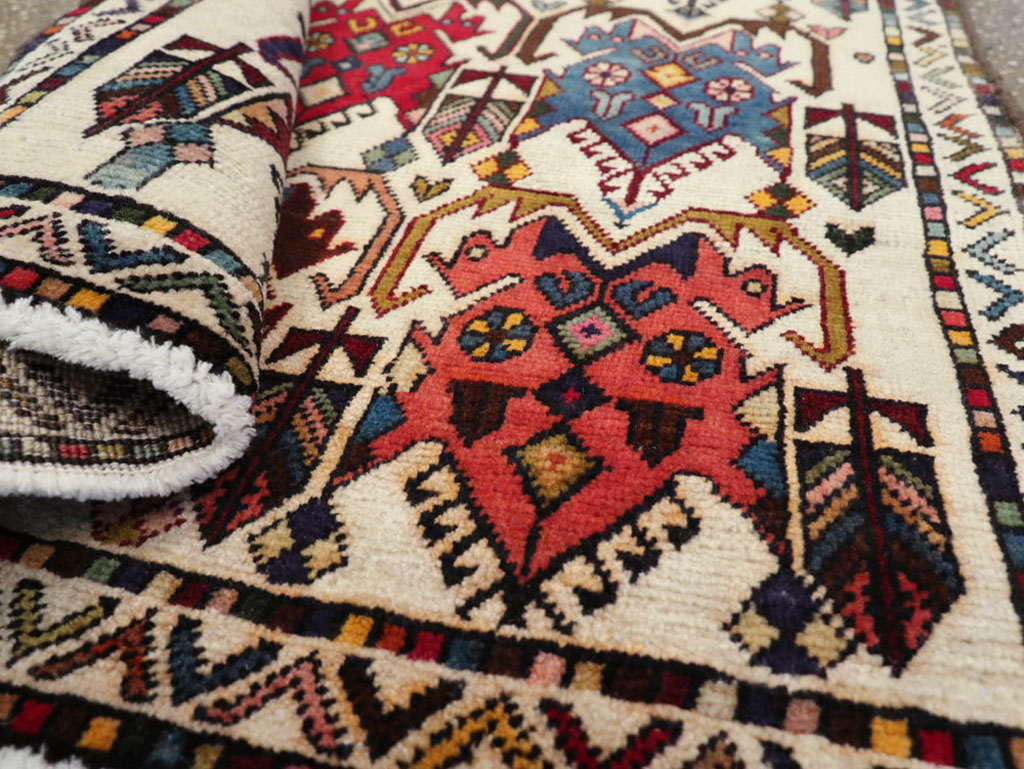 Antique Persian Afshar Rug, No.21274 - Gss