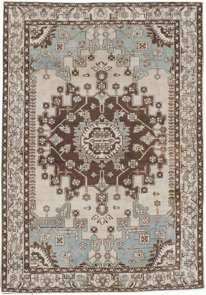 Vintage Persian Malayer Rug, No.21275 - Gss