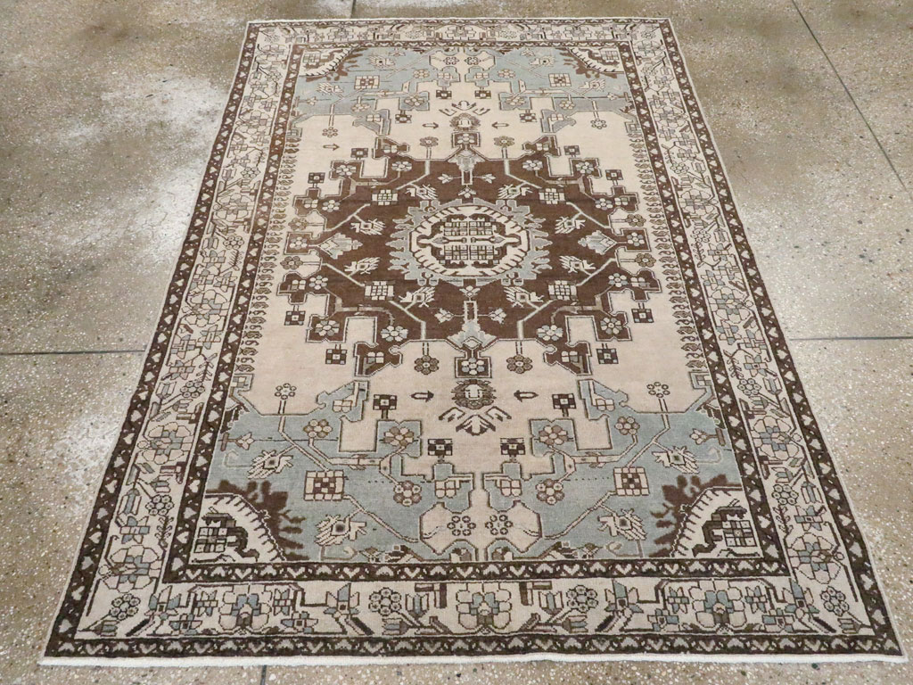 Vintage Persian Malayer Rug, No.21275 - Gss