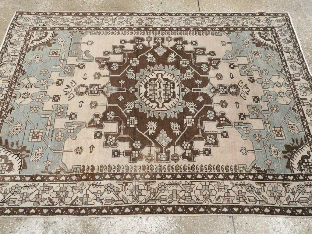 Vintage Persian Malayer Rug, No.21275 - Gss