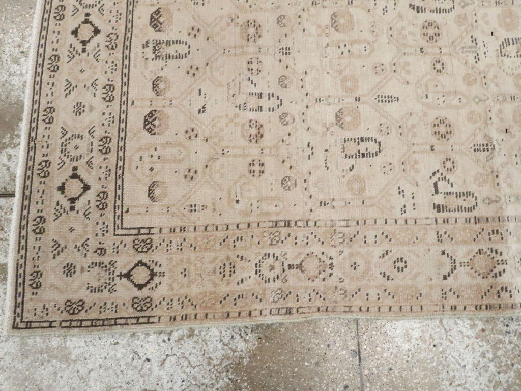 Vintage Persian Afshar Accent Rug, No.21280 - Gss