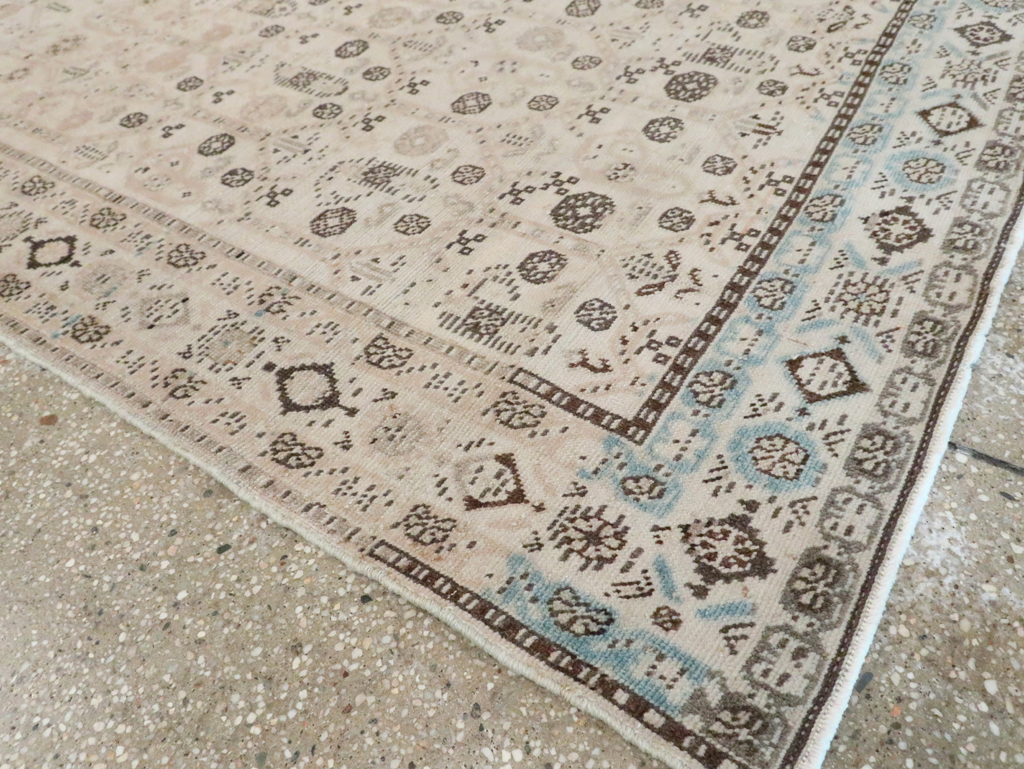 Vintage Persian Afshar Accent Rug, No.21280 - Gss