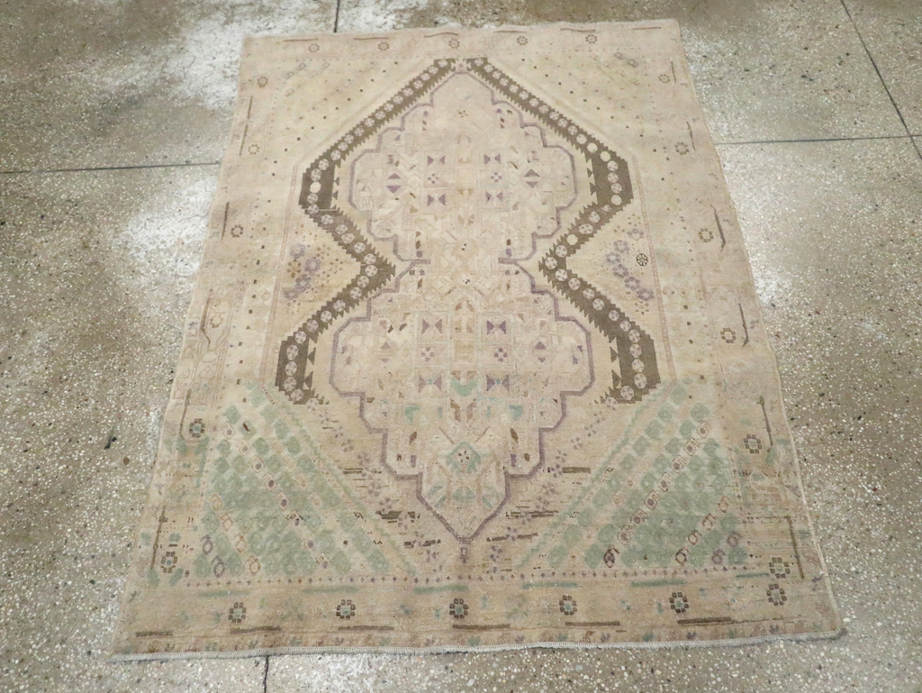 Vintage Persian Afshar Rug, No.21282 - Gss