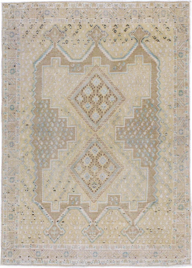 Vintage Persian Afshar Rug, No.21287 - Gss