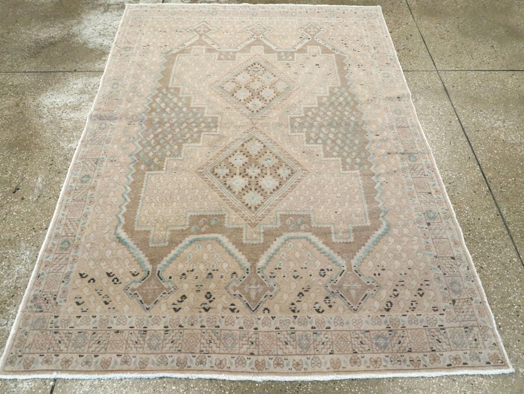 Vintage Persian Afshar Rug, No.21287 - Gss