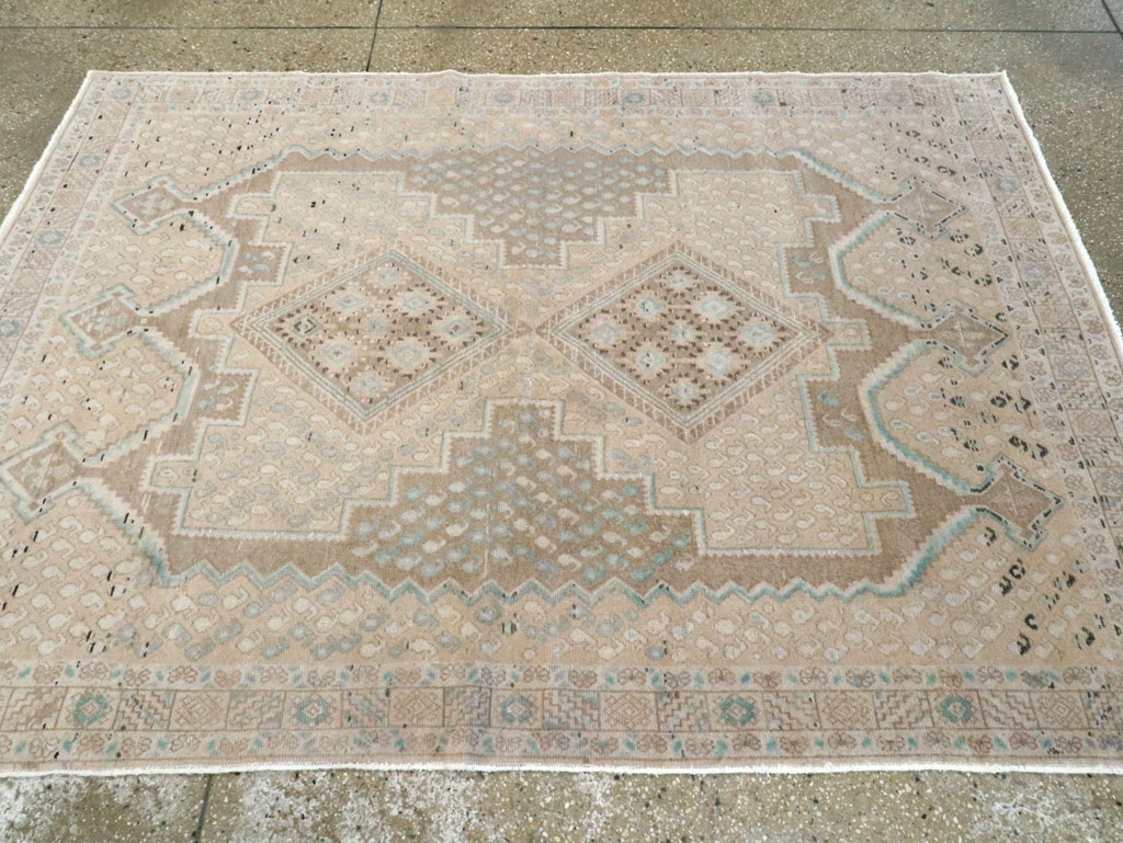 Vintage Persian Afshar Rug, No.21287 - Gss