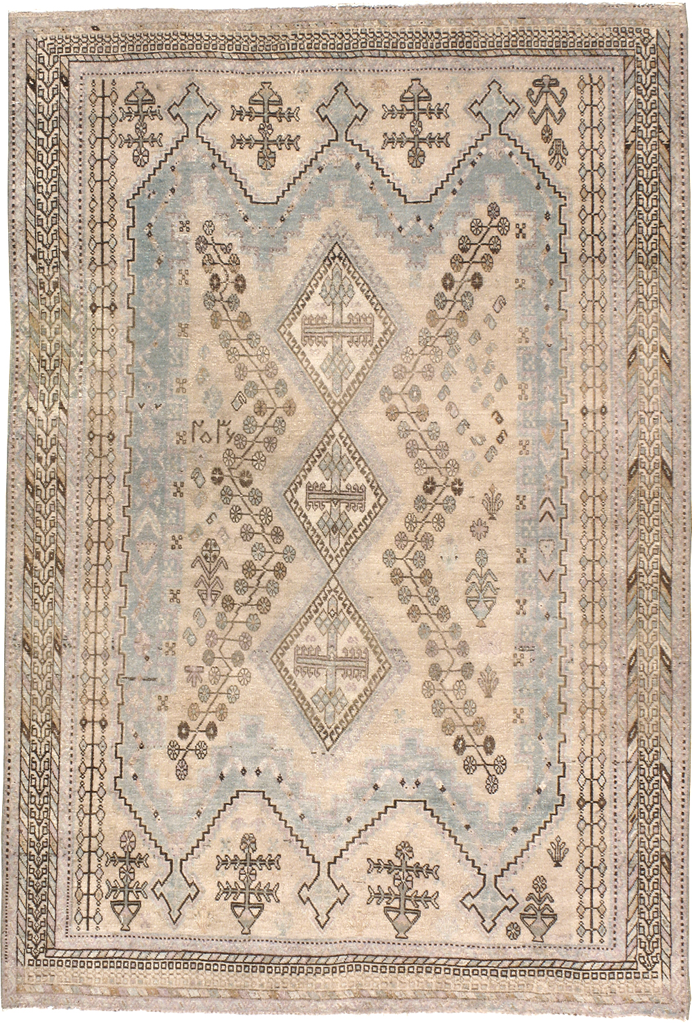 Vintage Persian Afshar Rug, No.21288 - Gss