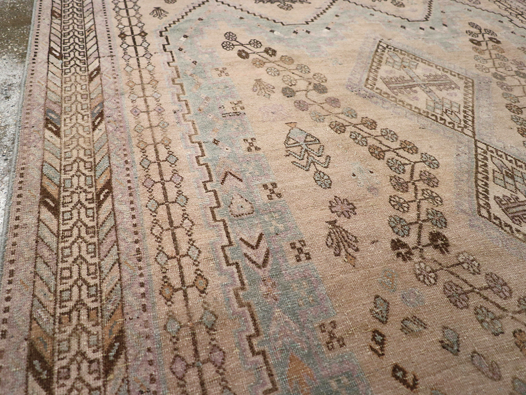 Vintage Persian Afshar Rug, No.21288 - Gss
