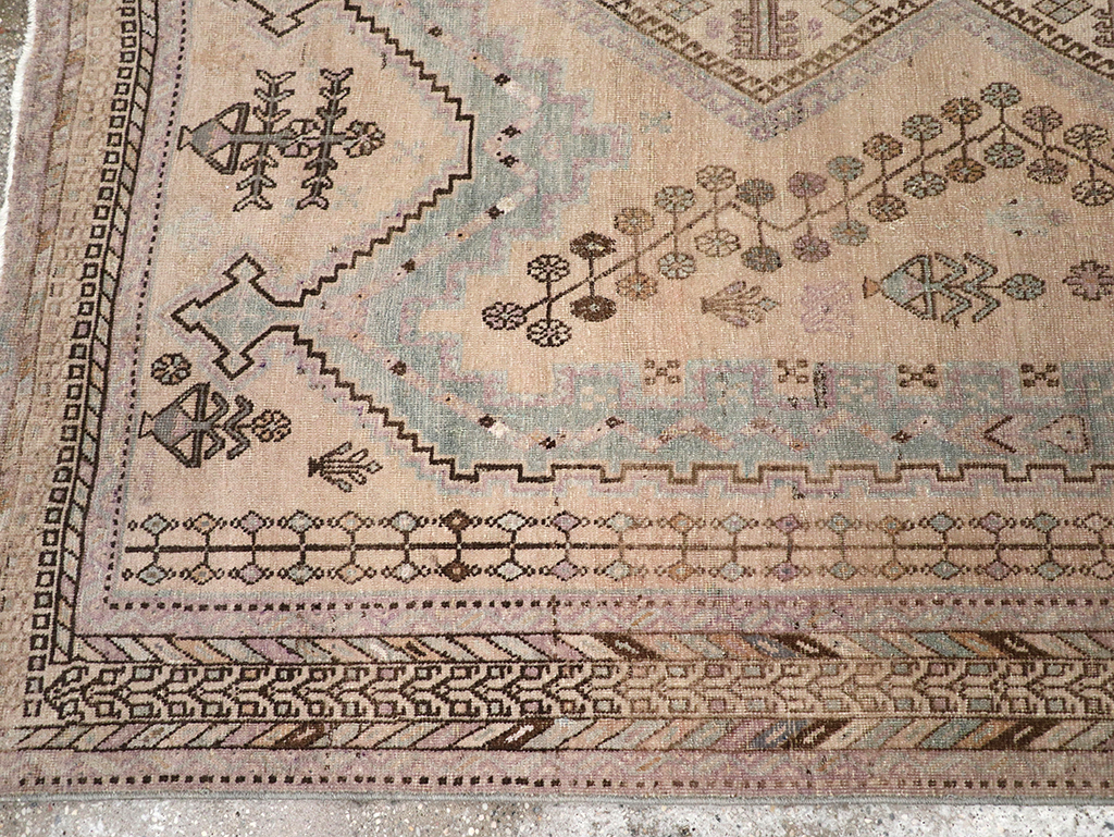 Vintage Persian Afshar Rug, No.21288 - Gss