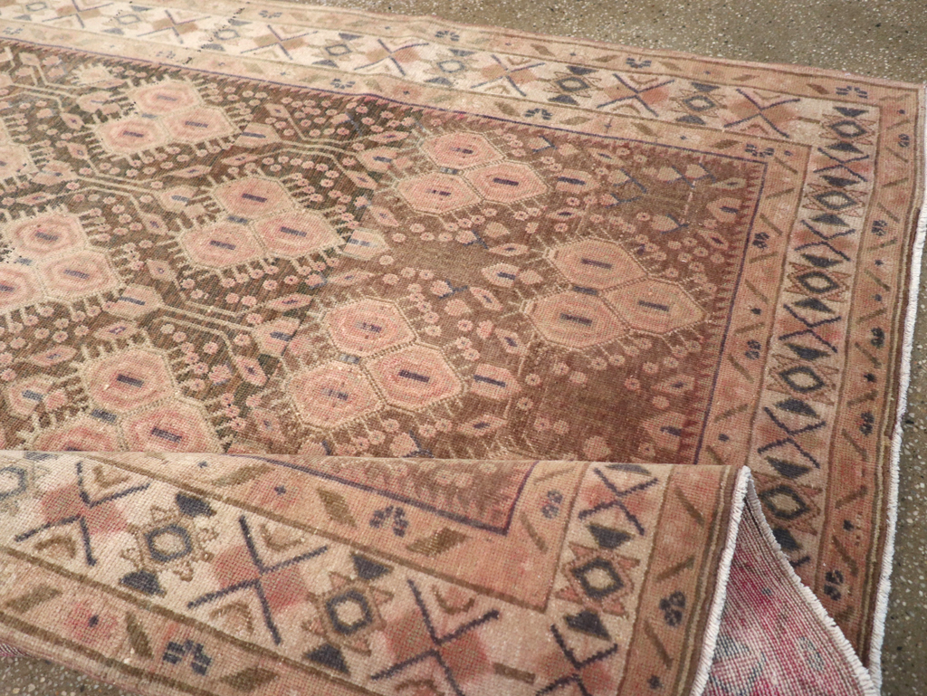 Vintage Persian Afshar Accent Rug, No.21291 - Gss