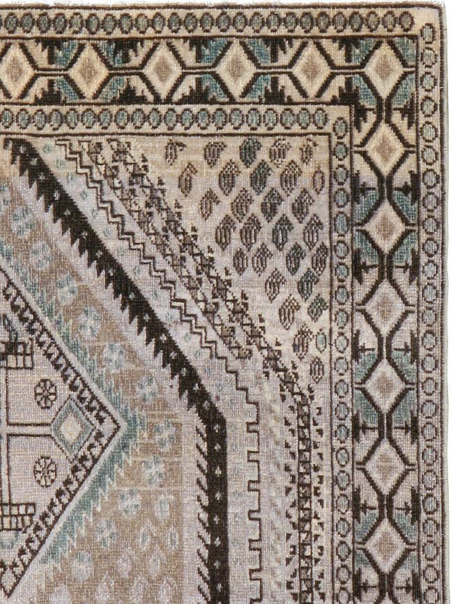 Vintage Persian Afshar Rug, No.21299 - Gss