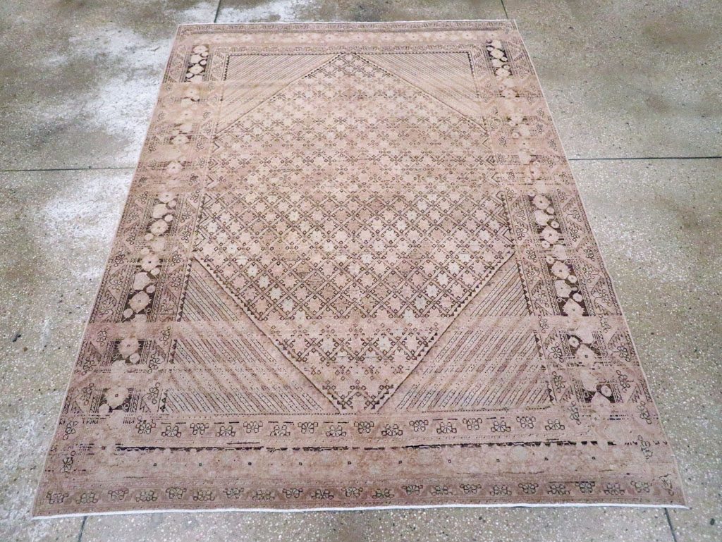 Vintage Persian Afshar Rug, No.21303 - Gss