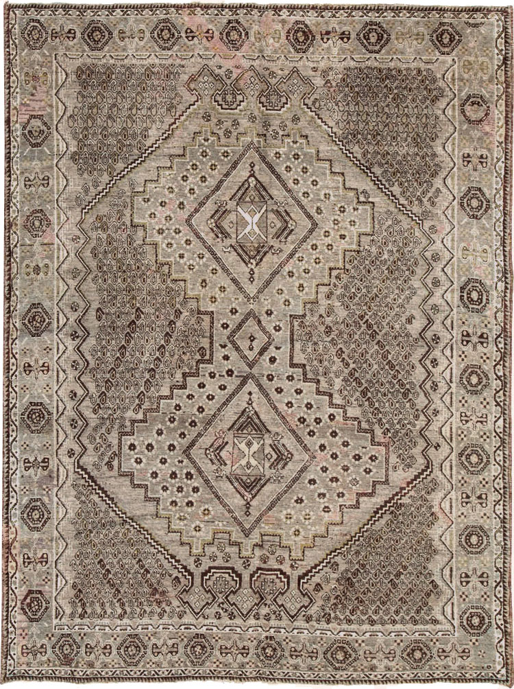 Vintage Persian Afshar Rug, No.21309 - Gss