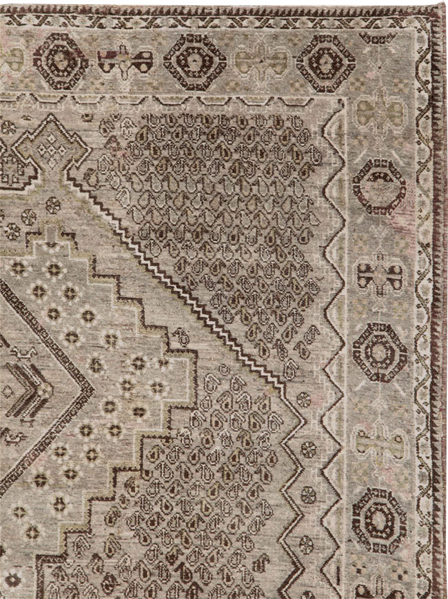 Vintage Persian Afshar Rug, No.21309 - Gss