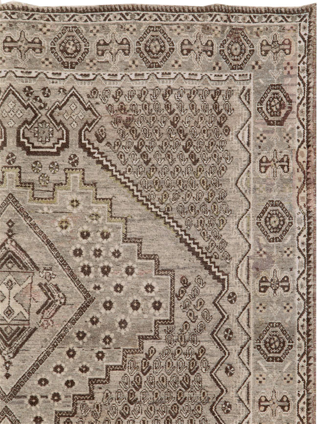 Vintage Persian Afshar Rug, No.21309 - Gss