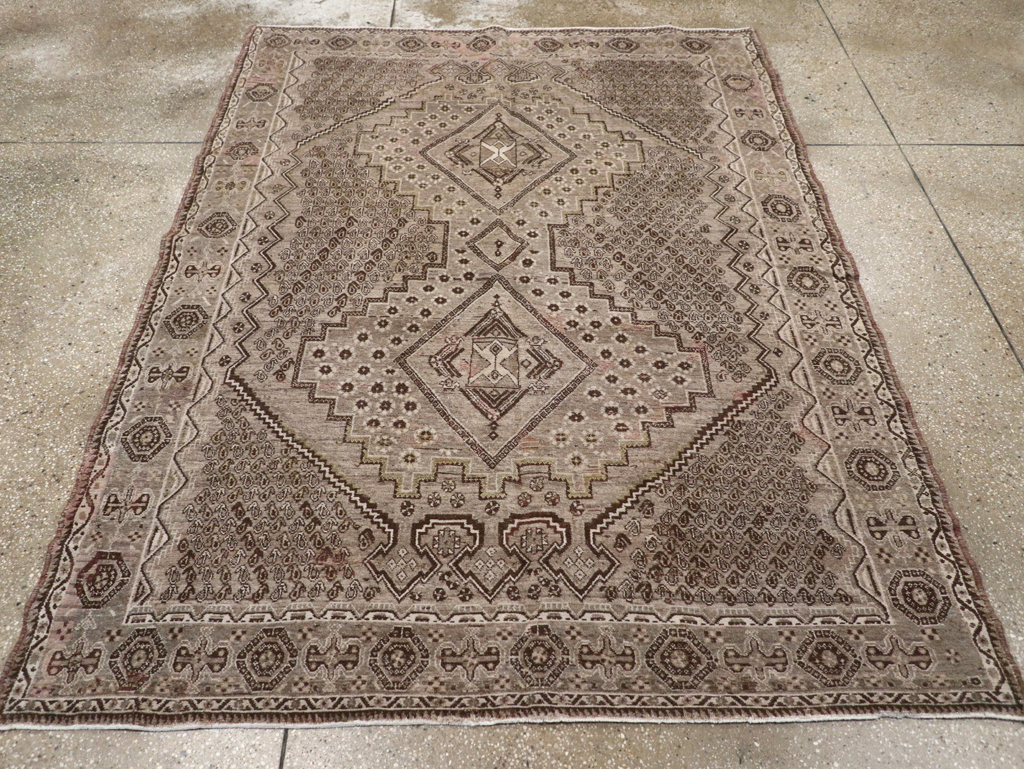Vintage Persian Afshar Rug, No.21309 - Gss