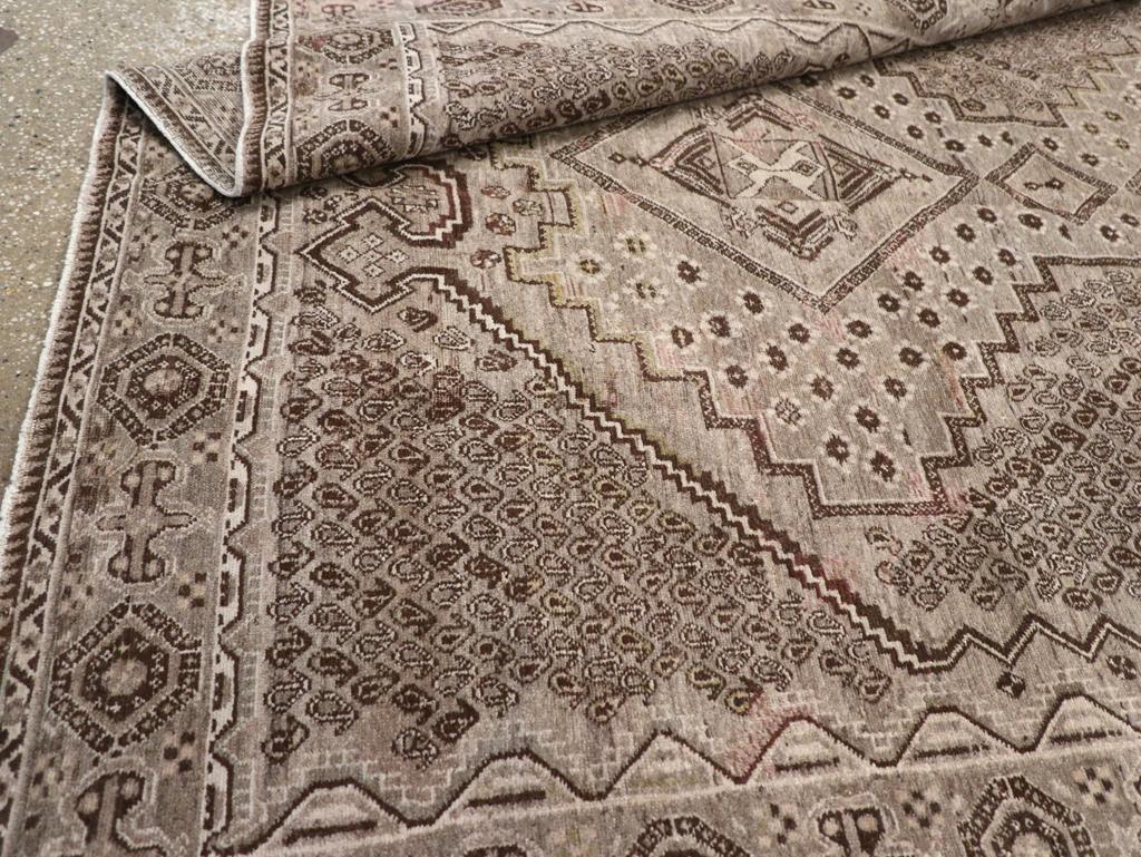 Vintage Persian Afshar Rug, No.21309 - Gss