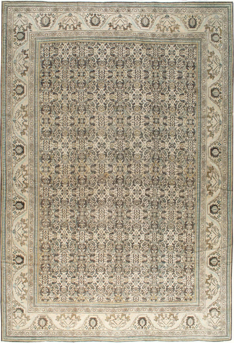 Vintage Persian Mahal Carpet, No.21312 - Gss