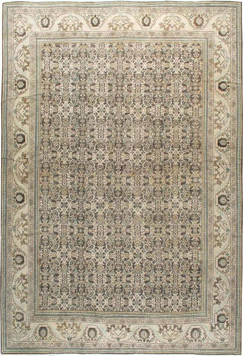 Vintage Persian Mahal Carpet, No.21312 - Gss