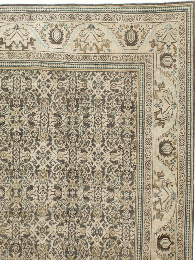 Vintage Persian Mahal Carpet, No.21312 - Gss