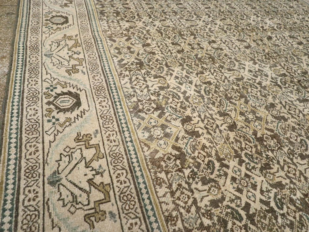 Vintage Persian Mahal Carpet, No.21312 - Gss