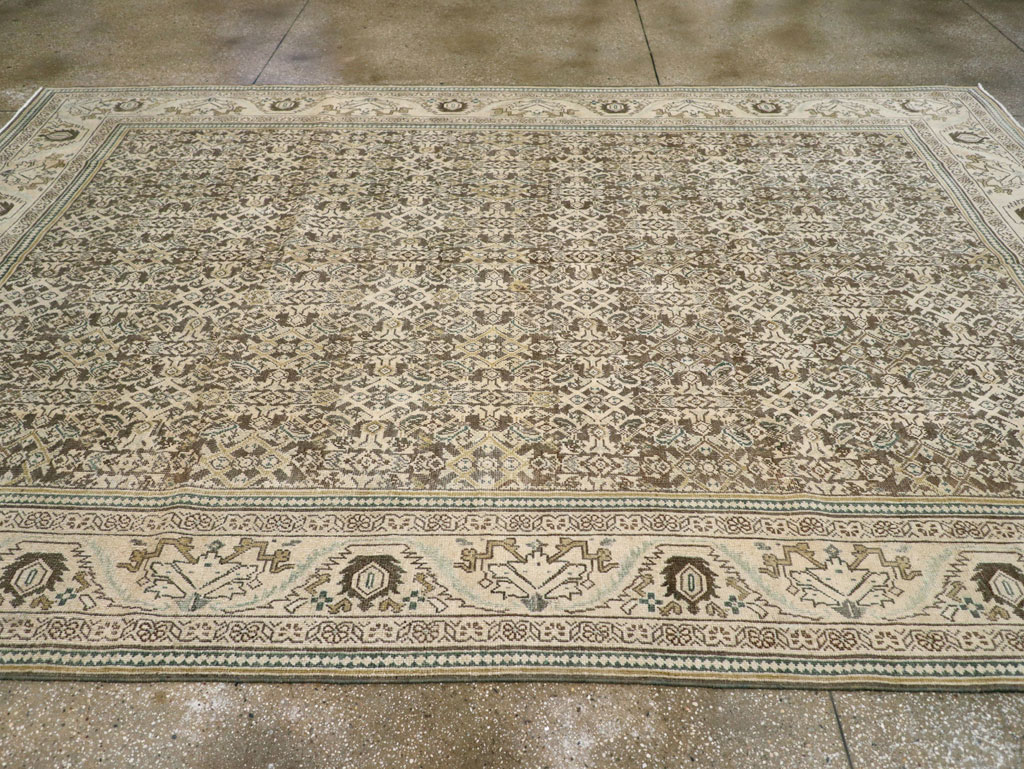 Vintage Persian Mahal Carpet, No.21312 - Gss