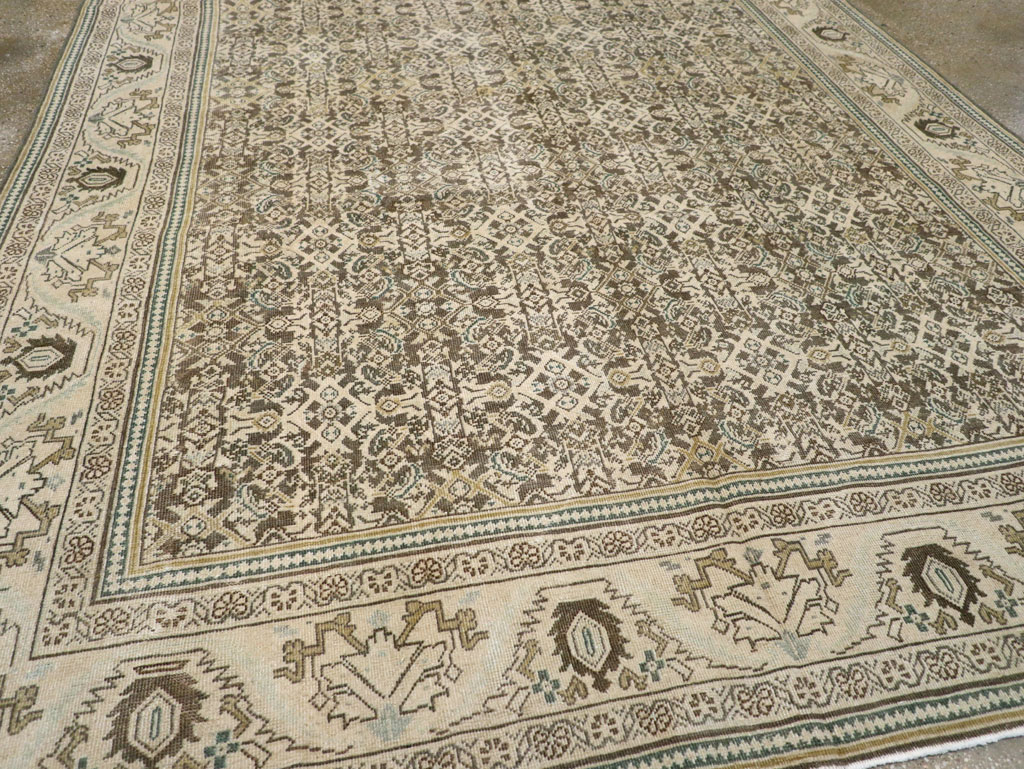 Vintage Persian Mahal Carpet, No.21312 - Gss