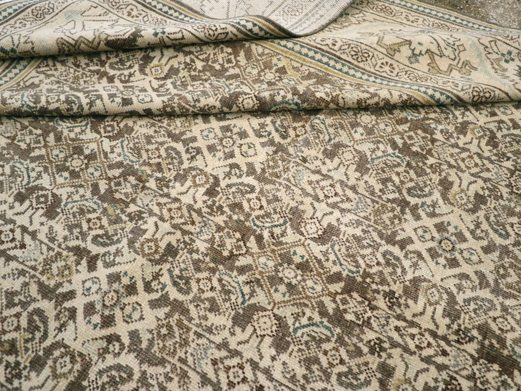 Vintage Persian Mahal Carpet, No.21312 - Gss