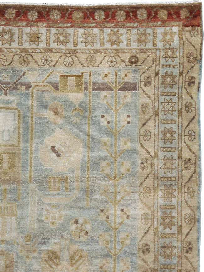 Vintage Persian Malayer Rug, No.21317 - Gss